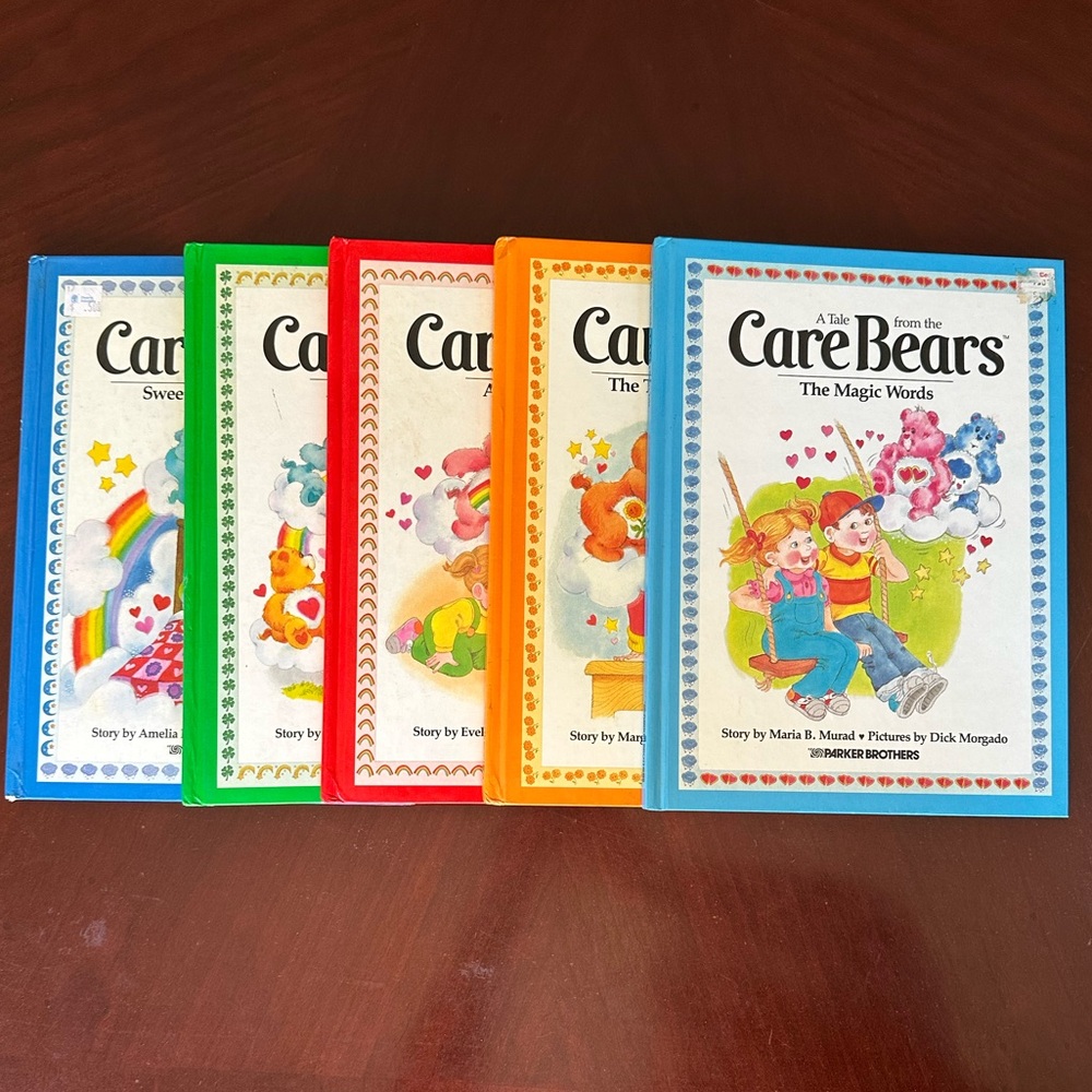 Vintage hardcover Care Bear- A Tale From the Care Bear by Parker Brothers